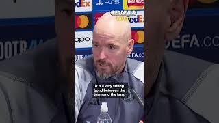 'Old Trafford is not a nice place to come for an opponent! | Erik ten Hag