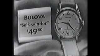 1951 Bulova Watch TV Commercial