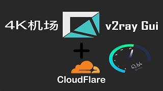 V2Ray+Websocket+TLS+Cloudflare|Protect the IP from the wall | V2ray Gui|科学上网