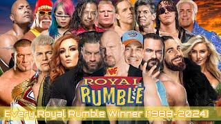 Every Royal Rumble Winner(1988-2024) #viralvideo #wwe #trending #royalrumble2025 #royalrumble