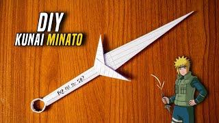 How to Make Minato Kunai from Notebook Paper - DIY Kunai