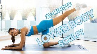 25 MIN Lower Body Workout // Sculpt • Shape • Tone // Sami Clarke