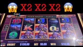  X2 X2 X2  GENGHIS KHAN DRAGON LINK SLOT MACHINES  POKIE WINS