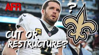 QB Guru: Will New Orleans Saints Cut Or Restructure Derek Carr? | NFL Playoff Predictions