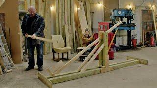 Building an Axe Flinging Machine | Backyard Ballistics