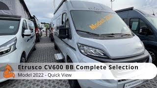 Etrusco CV 600 BB - 2022 Complete Edition Doppel-Heckbett im Familienvan