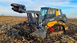 Can This CRAZY Machine pick 2,000 Rocks Found by Drones?