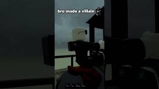 bro created a villain 