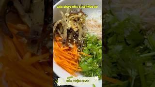 BÚN TRỘN CHAY cực kỳ ngon, thanh mát, dễ làm | Góc chay nhỏ của Phúc An #7 #amthucchay #anchay
