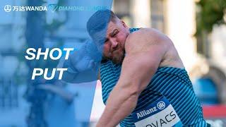 Joe Kovacs sets shot put meeting record in Brussels city centre - Wanda Diamond League 2022