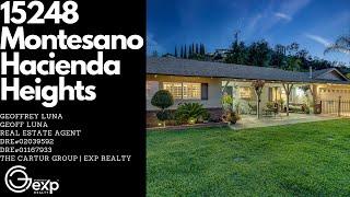 The Montesano Oasis of Hacienda Heights | Geoffrey Luna | The Cartur Group eXp Realty