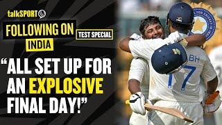 ️ Following On: India On The 'VERGE' Of First Test Defeat Against New Zealand!! 