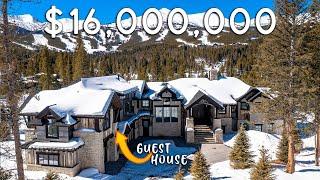 Touring a $16,000,000 Colorado Mountain Modern Home with AMAZING VIEWS and a Luxury Guest House!