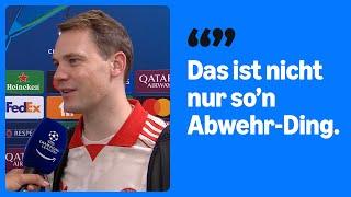 Manuel Neuer über den nächsten Sieg ohne Gegentor! | Interview nach FC Bayern - PSG 1:0