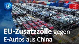 Abstimmung der EU-Staaten: Weg frei für Zusatzzölle auf E-Autos aus China