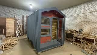 Sauna Barn House Thermowood Production