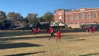 Stonecrest Spartans vs ABA 11U (Dan beating double team and making tackle)