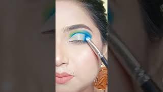 Colourful Eye Makeup #belasuru #trending #trendingreels #tapatini #imanchakraborty #upalichatterjee