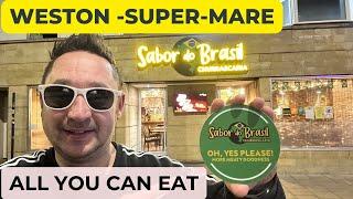 Unlimited Food Adventure in Weston-Super-Mare: All you can eat #vlog