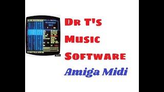 Amiga Dr T's Midi sequencer