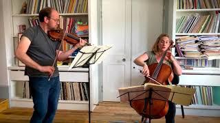 SCMF at home: Benjamin Nabarro (violin) and Gemma Rosefield (cello) - Duo