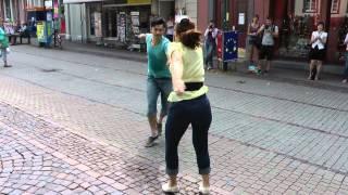 Swingtanz Flash mob Heidelberg   Uniplatz   SwingStep