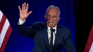 Robert F. Kennedy Jr. drops out of the 2024 presidential race full press conference