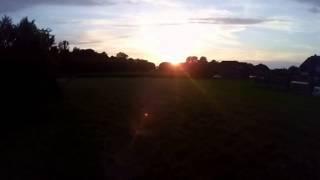 Drohnenflug - Der Sonne entgegen ...