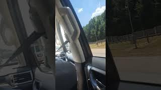 (Going To NC - 6) We are close! - It's 99 degrees outside!