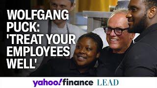 Wolfgang Puck discusses his leadership style, and building his successful restaurant empire