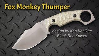 Fox Monkey Thumper: Unique Hybrid Tactical Karambit & Field Fixed Blade!