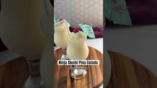 Ninja Slushi Piña Colada tastes better than vacation! It’s that good and easy to make. #ninjaslushi
