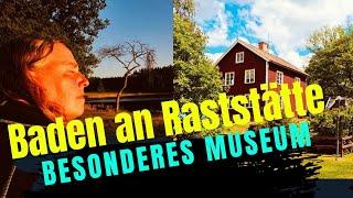 WOHNMOBIL STELLPLATZ SCHWEDEN den RASTPLATZ müsst ihr sehen ! BADEPLATZ mit MUSEUM #camping #travel