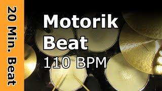 20 Minute beat - Motorik Beat 110 BPM