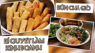 Bún Chả Giò- Cách phối Hợp 2 Loại Bánh Tráng Giúp Chả Giò Giòn lâu Và Ngon Hơn.