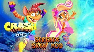 Crash Bandicoot 4 Its About Time: Crash & Coco Sirenix Skin Mod