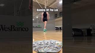 Dunking off the dribble and dunking off the lob #shorts