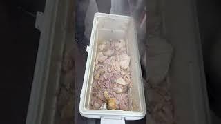 How we shred chicken.                 #shorts #food #catering #caterer