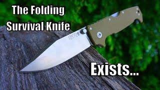 Cold Steel SR1: The Folding Survival Knife