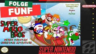 Folge FÜNF: Super Mario Bros - Merry Mountain Christmas Adventure (100% Gameplay)