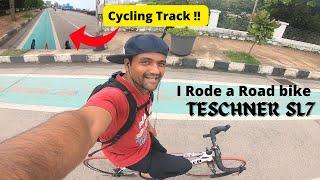 Riding a Racing Cycle ( Road bike )  Teschner SL7 @papiasmythicalrider  #papiasmythicalrider