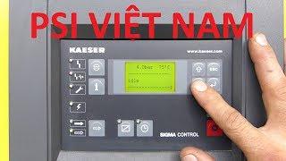 Chia sẻ cách sử dụng bảng điều khiển kaeser - Sigma control (Sub Việt)