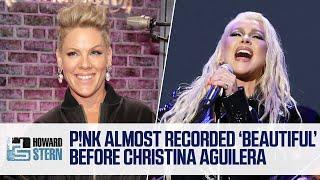 P!nk Wanted “Beautiful” but Linda Perry Gave It to Christina Aguilera Instead