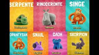 Talking ABC Song  : Zoo animals All language|Boopanpankids