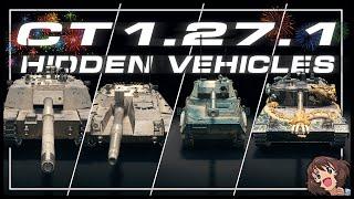 𝗖𝗧 𝟭.𝟮𝟳.𝟭 - 𝗛𝗶𝗱𝗱𝗲𝗻 𝗩𝗲𝗵𝗶𝗰𝗹𝗲𝘀 --- GST Turm, KanJPz 2, VCS 6x6, "White Dragon" || World of Tanks