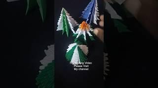 How to Make different types Paper Christmas Tree! #foryou #diycrafts #christmastree #craftideas