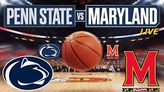 Penn State vs Maryland Live Score | NCAA Mem's College Basketball 2025