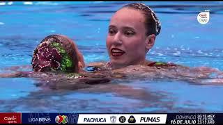 Ariel Nasse, Shelly Bobritsky (ISR) Duet Technical Final World Acuatics Championships Fukuoka 2023