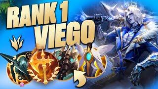 Rank 1 VIEGO Use S+ BUILD & Aggressive Routes To PUNISH Enemy Junglers! (This was violent...)