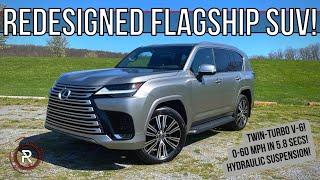 The 2022 Lexus LX 600 Is A Long Awaited Redo Of Old School Luxury SUV